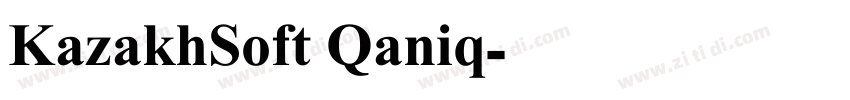 KazakhSoft Qaniq字体转换 KazakhSoft Qaniq字体转换